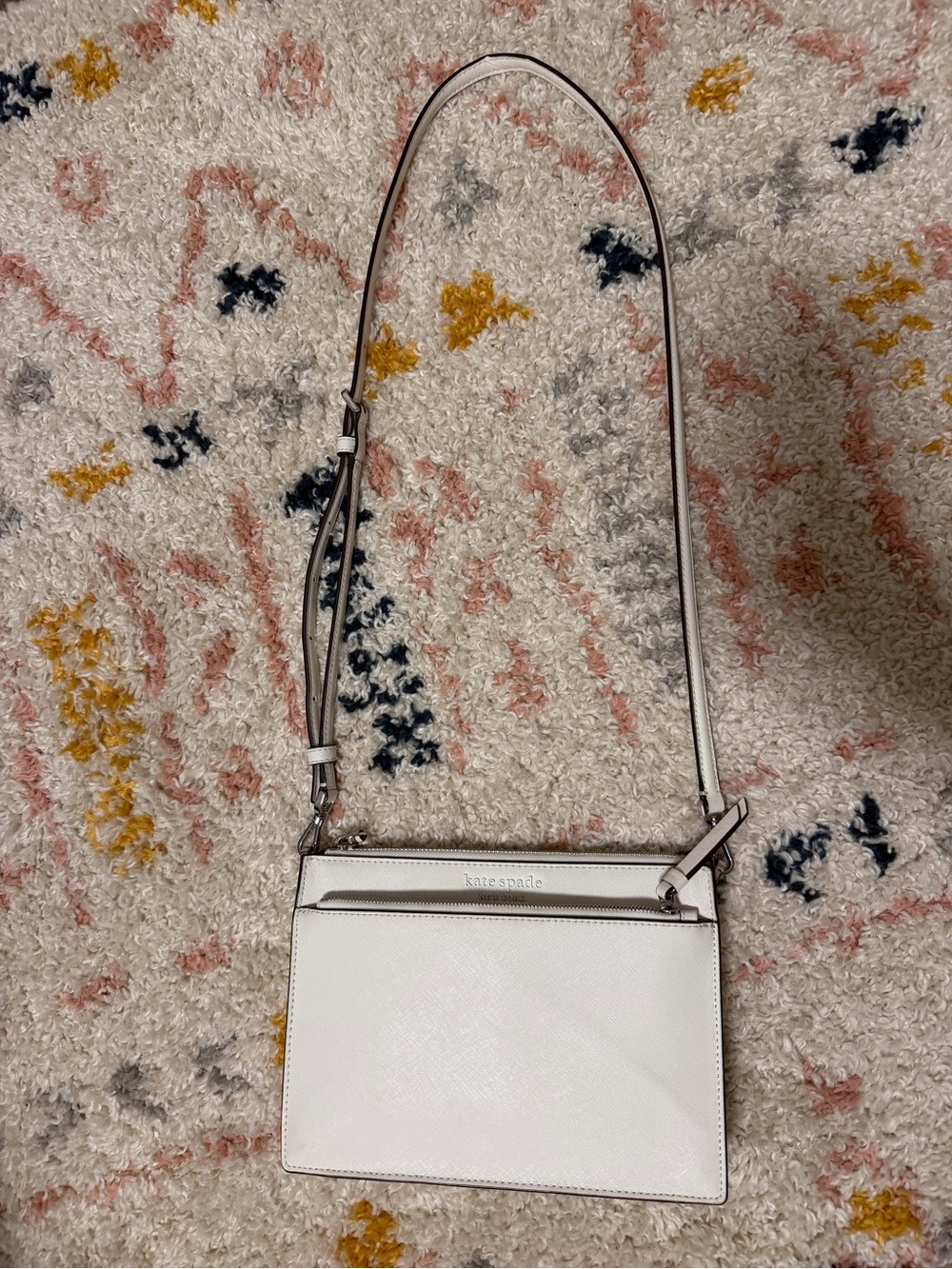 kate spade White Crossbody Bag